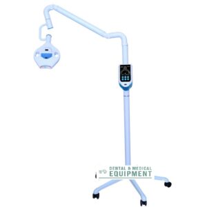 CE Approved Mobile LED Dental Teeth Whitening Light – 3 Color Bleaching System with 8 Blue, 4 Red & 5 Purple LEDs